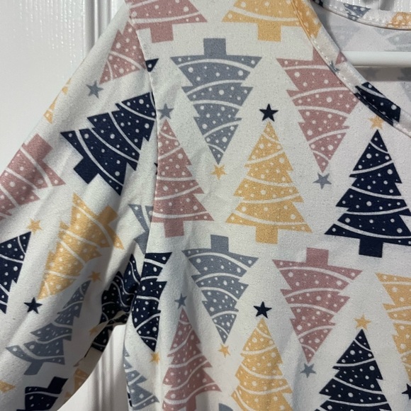 Pete & Lucy girls ruffle tunic top 7/8 Christmas farmhouse - Picture 3 of 4